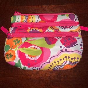 Vera Bradley cosmetic travel bag